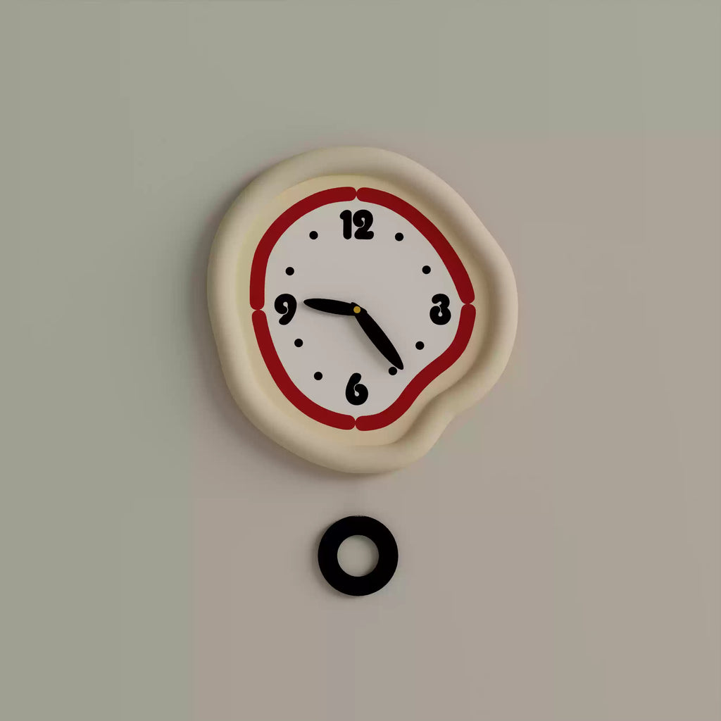 Cream Wall Clock
