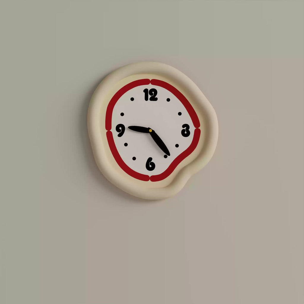 Cream Wall Clock
