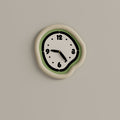 Cream Wall Clock
